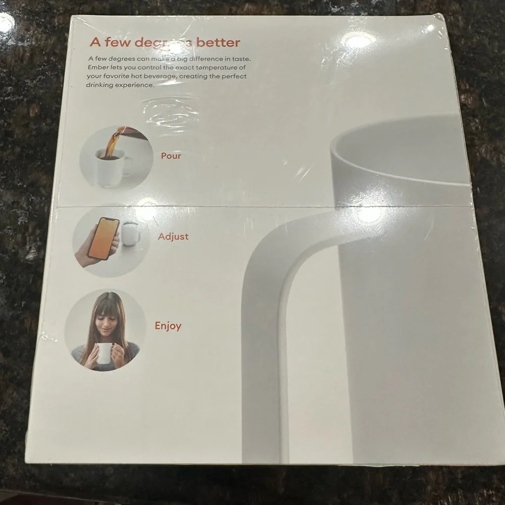 Ember White Temperature Control Mug Brand New in Box - Picture 2 of 5